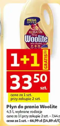 Auchan Płyn do prania Woolite oferta