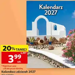 Auchan Kalendarz zdzierak 2027 oferta