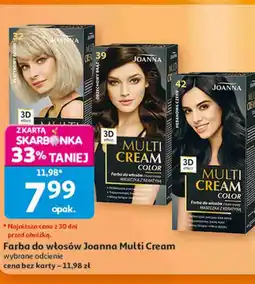 Auchan Farba do włosów Joanna Multi Cream oferta