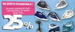 Auchan Żelazka, generatory pary lub parownice do ubrań Tefal oferta