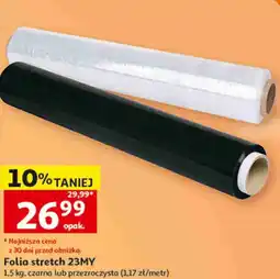 Auchan Folia stretch 23MY oferta