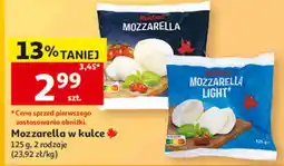 Auchan Mozzarella w kulce Auchan oferta