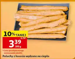 Auchan Paluchy z łososia wędzone na ciepło oferta