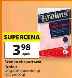 Auchan Szynka eksportowa Krakus oferta