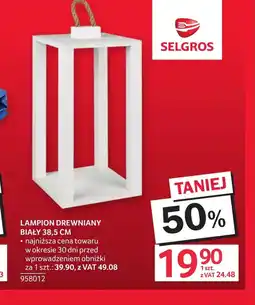 Selgros Lampion Selgros oferta