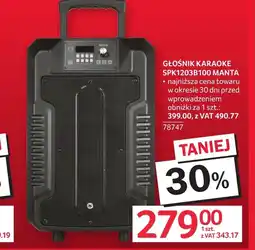 Selgros Głośnik Manta oferta