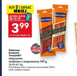 Lewiatan Kabanosy Exclusive Tarczyński wieprzowe oferta