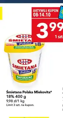 Śmietana Polska Mlekovita 18%