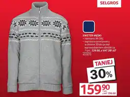 Selgros Sweter męski Selgros oferta