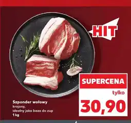 Kaufland Szponder wołowy krojony oferta