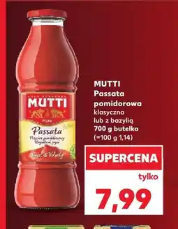Kaufland Passata pomidorowa klasyczna Mutti oferta