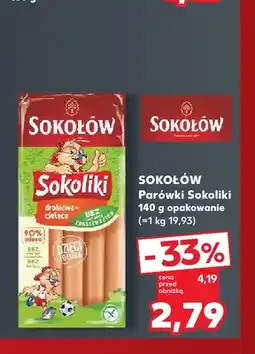 Kaufland Parówki Sokoliki Sokołów oferta