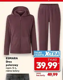 Kaufland Dres polarowy Esmara oferta