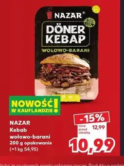 Kaufland Kebab wołowo-barani Nazar oferta