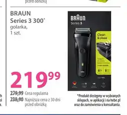 Hebe Golarka Series 3 300 Braun oferta