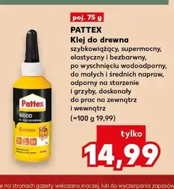 Kaufland Klej do drewna szybkowiążący Pattex oferta