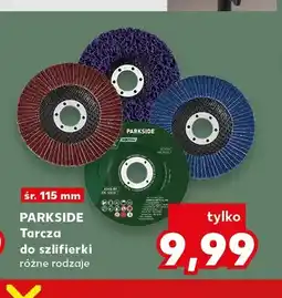 Kaufland Tarcza do szlifierki Parkside oferta