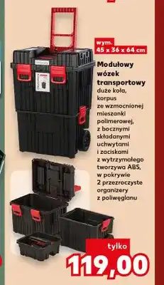 Kaufland Modułowy wózek transportowy Kistenberg oferta