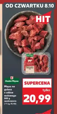 Kaufland Mięso na gulasz z udźca wołowego Stoisko Mięsne oferta