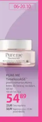 Hebe Przeciwzmarszczkowy krem do twarzy na dzień TimelessAGE Pure Me oferta