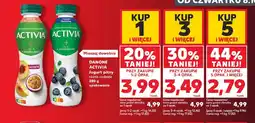 Kaufland Jogurt pitny Activia marakuja brzoskwinia oferta