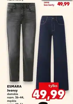 Kaufland Jeansy damskie Esmara oferta