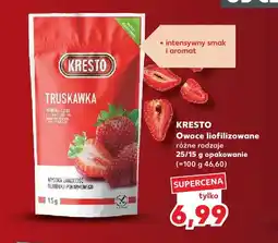 Kaufland Owoce liofilizowane Kresto oferta