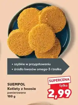 Kaufland Kotlety z łososia panierowane Suempol oferta