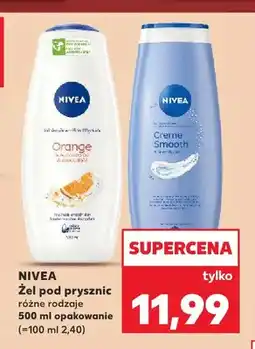 Kaufland Żel pod prysznic Nivea Orange & Avocado Oil oferta