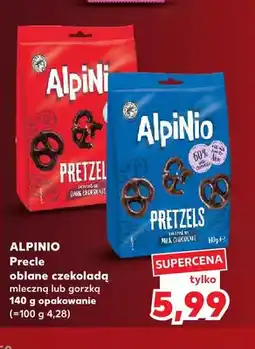 Kaufland Precle oblane czekoladą mleczną Alpinio oferta