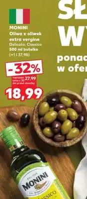 Kaufland Oliwa z oliwek extra vergine Delicato Monini oferta