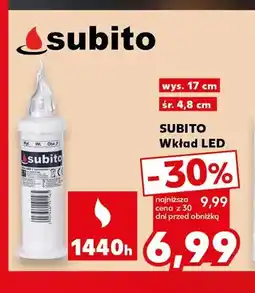 Kaufland Wkład LED Subito oferta