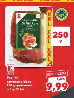 Kaufland Szynka szwarcwaldzka K-Classic oferta