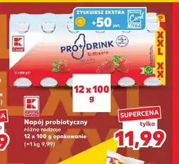 Kaufland Napój probiotyczny K-Classic 12-pak oferta