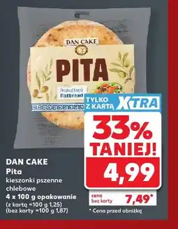 Kaufland Pita kieszonki pszenne chlebowe Dan Cake 4-pak oferta
