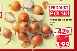 Kaufland Cebula żółta polska oferta