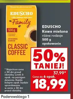 Kaufland Kawa mielona Eduscho oferta