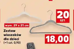 Kaufland Zestaw wieszaków dla dzieci 29x21 cm 20-pak oferta