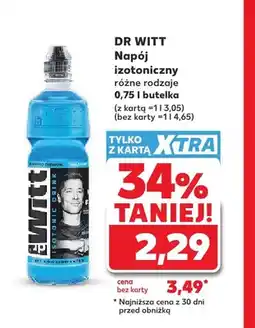 Kaufland Napój izotoniczny Dr Witt oferta
