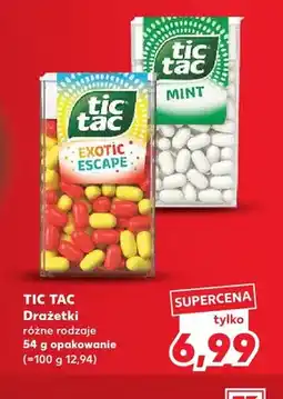 Kaufland Drażetki Mint Tic Tac oferta