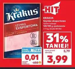 Kaufland Szynka eksportowa Krakus oferta