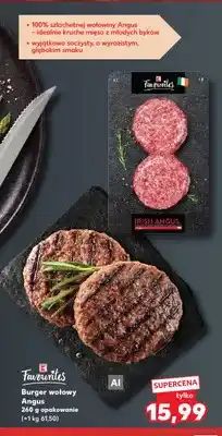 Kaufland Burger wołowy Angus K-Favourites oferta