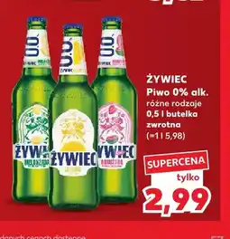 Kaufland Piwo bezalkoholowe Żywiec Melonzada oferta