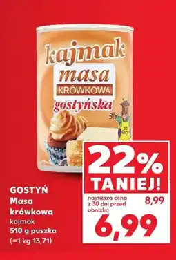 Kaufland Masa krówkowa kajmak Gostyń oferta