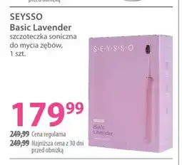 Hebe Szczoteczka soniczna do mycia zębów Basic Lavender Seysso oferta