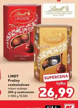Kaufland Praliny czekoladowe Lindt Lindor Milk oferta
