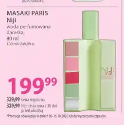 Hebe Woda perfumowana damska Niji Masaki Paris oferta