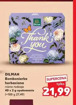 Kaufland Bombonierka herbaciana Dilmah oferta