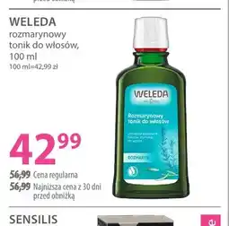 Hebe Rozmarynowy tonik do włosów Weleda oferta