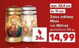 Kaufland Znicz szklany Witraż oferta